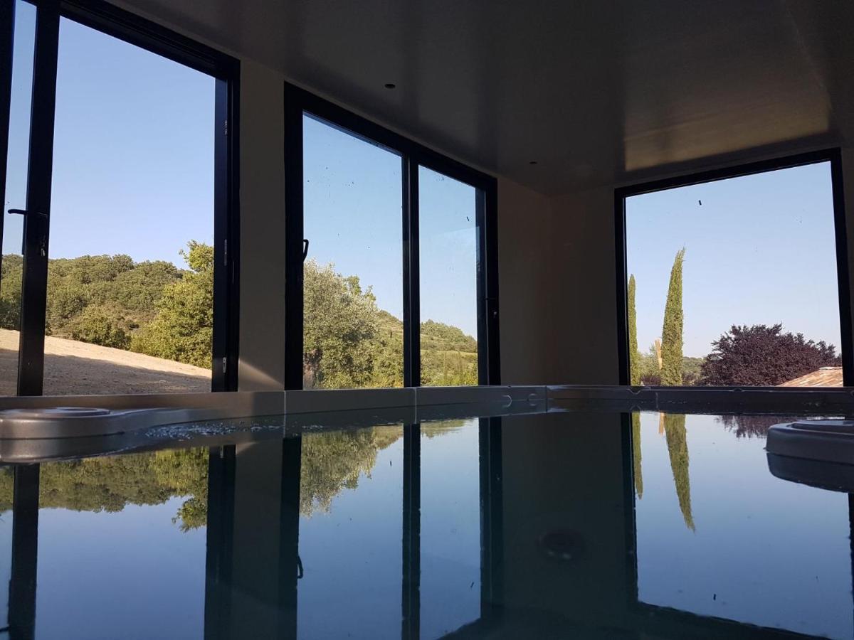 La Campagne St Lazare - Restaurant Chambres D'Hotes Piscine & Spa 포르칼퀴에르 외부 사진